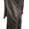 Luxury Abayas Zahra Abaya. Supreme Jacquard Open Brown Abaya - Luxury Abayas